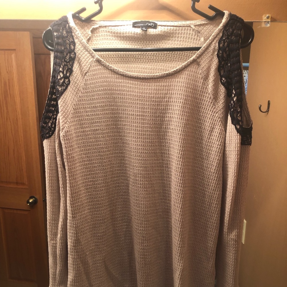 Waffle long sleeve tee